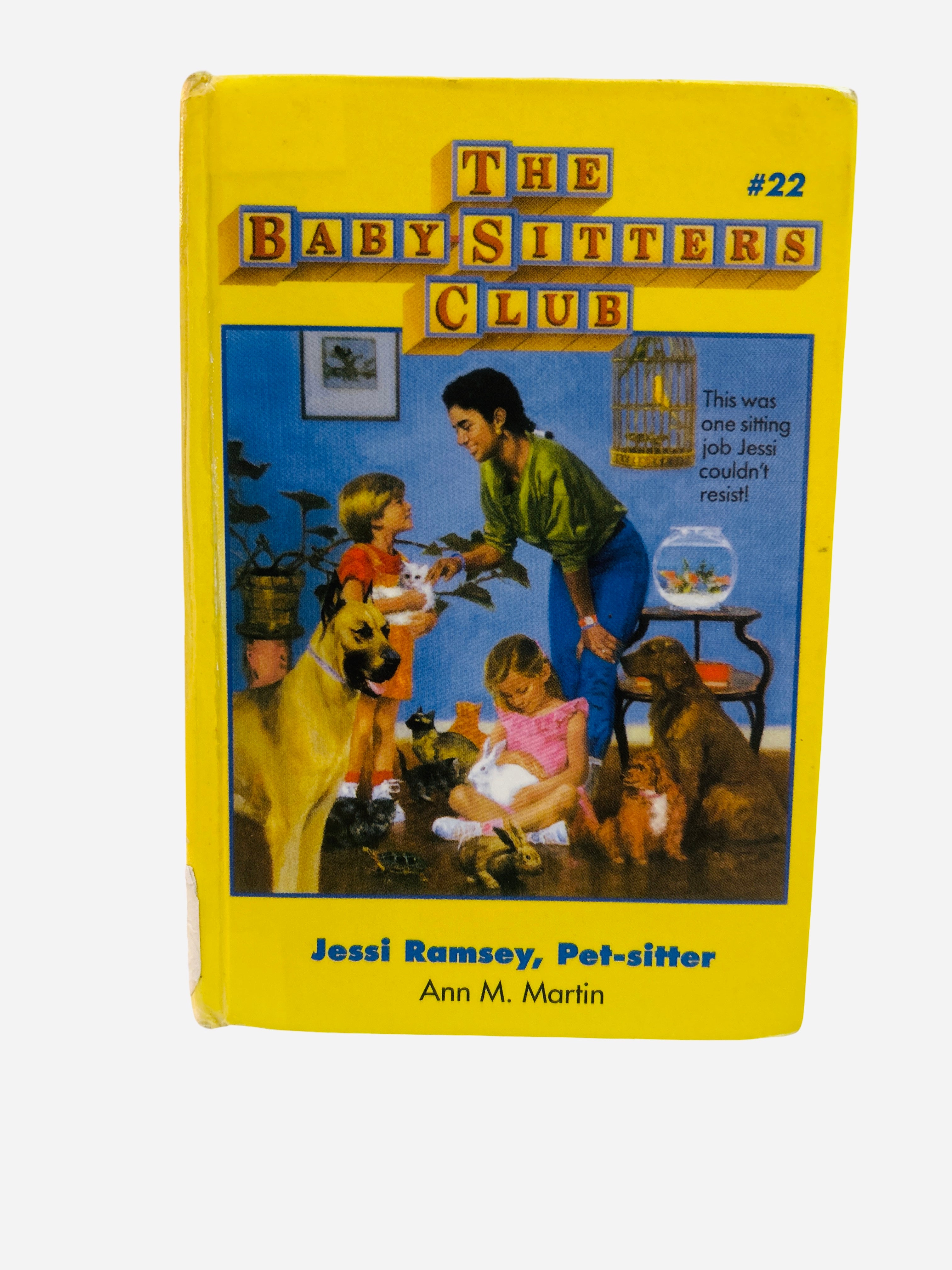 Jessi Ramsey, Pet-sitter Baby-Sitters Club #22 ex-library hardcover