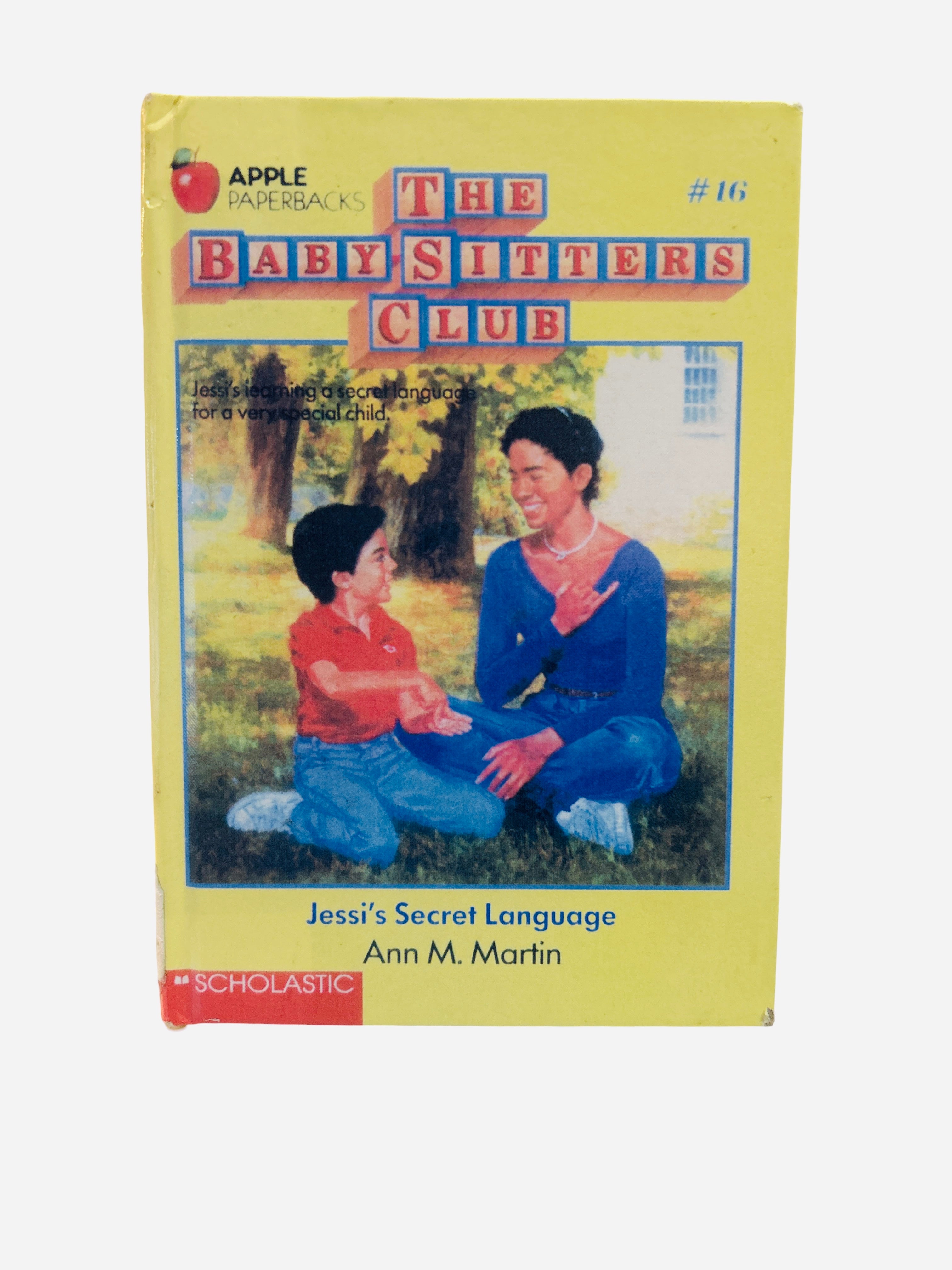Jessi's Secret Language Baby-Sitters Club #16 ex-library hardcover