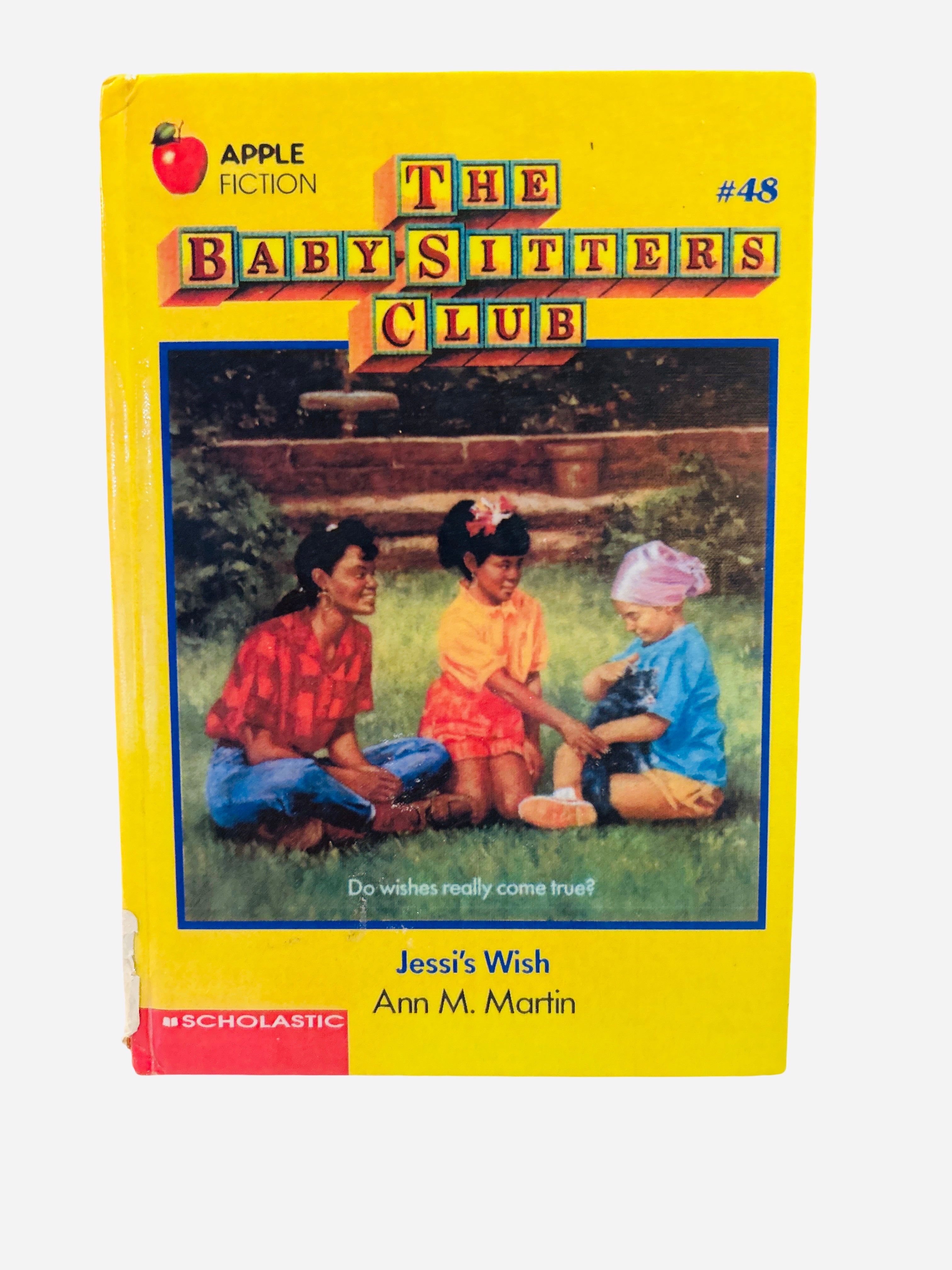 Jessi's Wish Baby-Sitters Club #48 ex-library hardcover