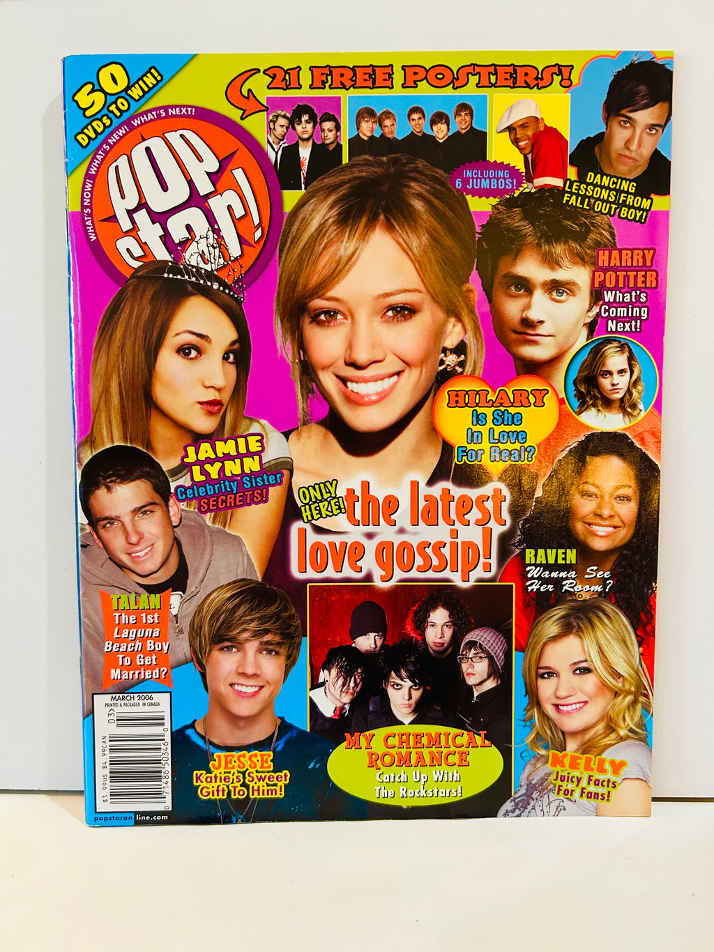 Pop Star! Magazine March 2006 cover - Gwen Stefani