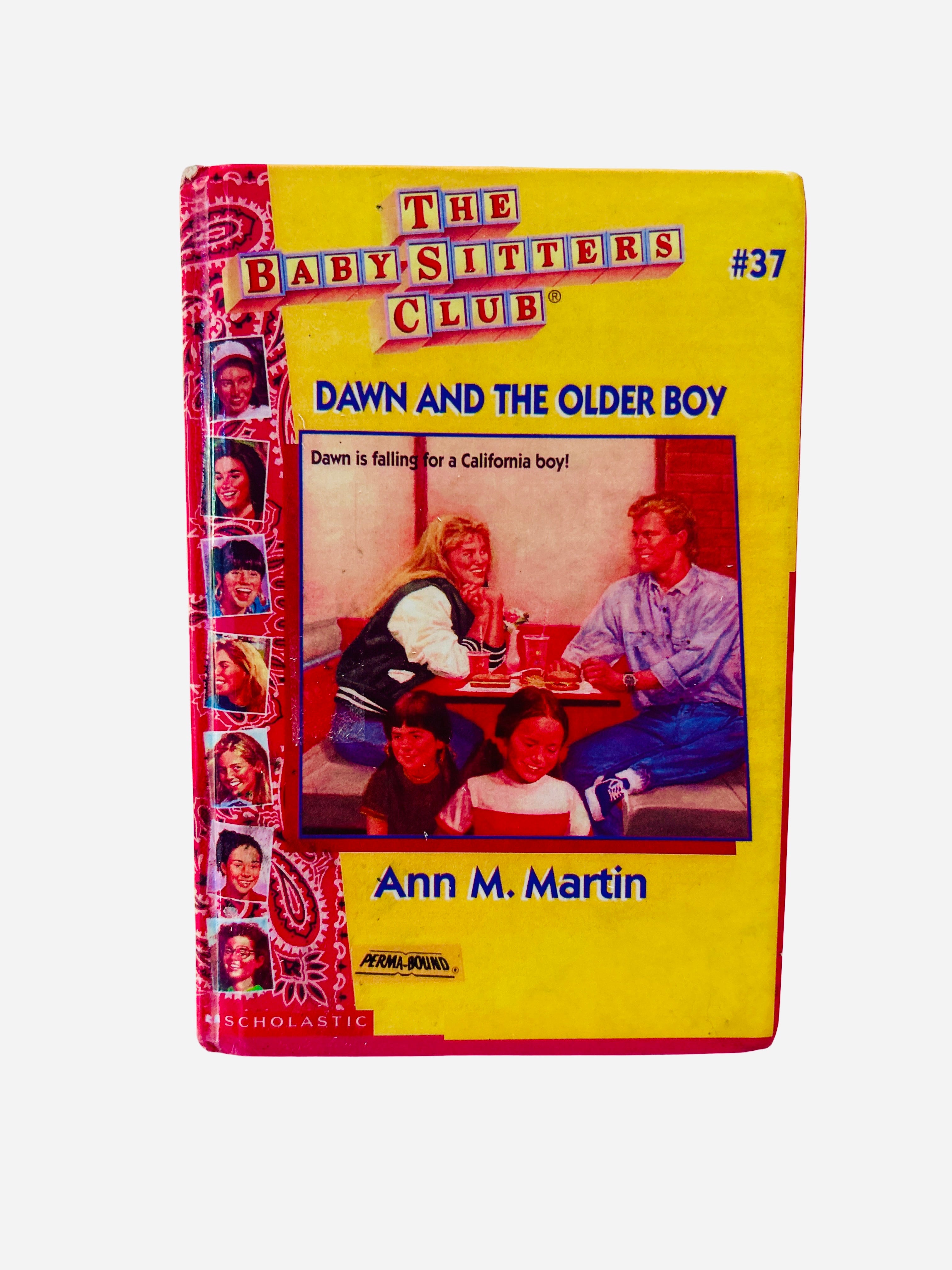 Dawn and the Older Boy Baby-Sitters Club #37 ex-library Perma-Bound hardcover