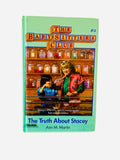 The Truth About Stacey Baby-Sitters Club #3 ex-library Perma-Bound hardcover