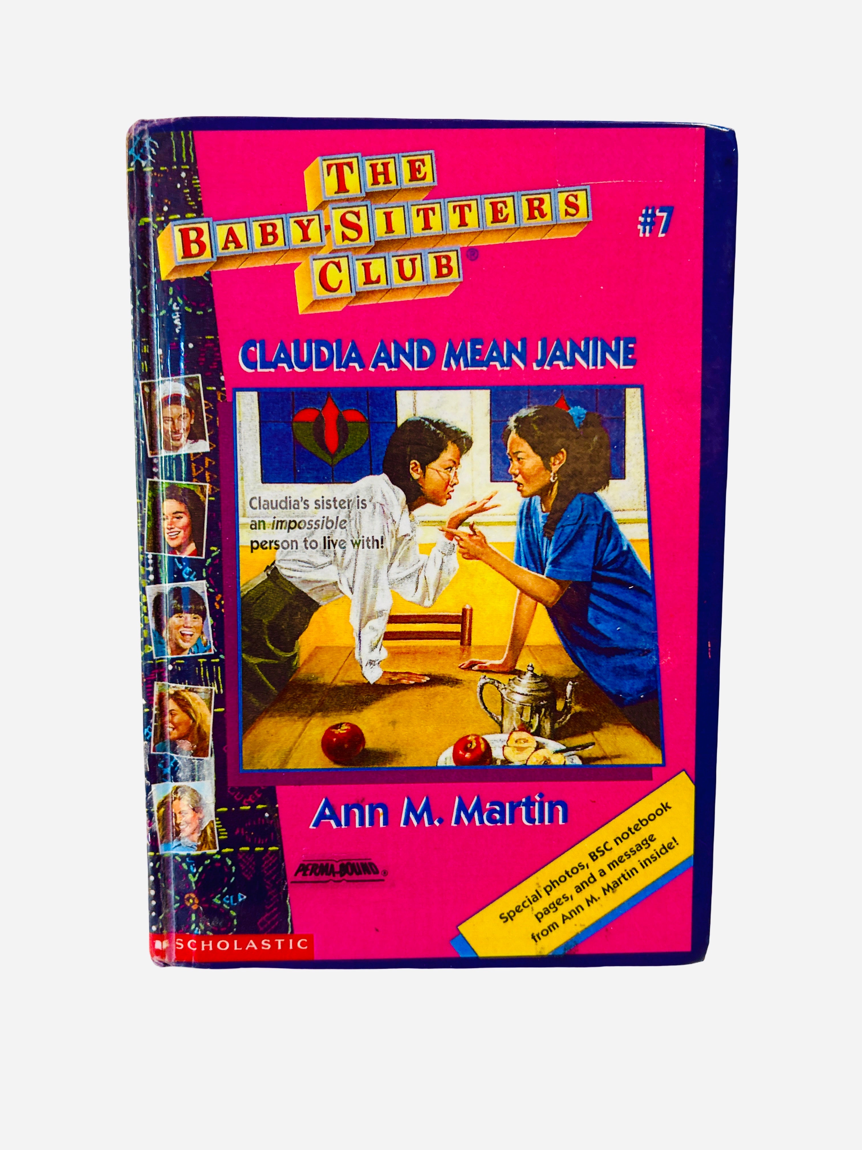 Claudia and Mean Janine Baby-Sitters Club #7 ex-library Perma-Bound hardcover