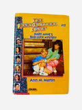 Mary Anne's Bad-Luck Mystery Baby-Sitters Club #17 ex-library Perma-Bound hardcover floral spine edition