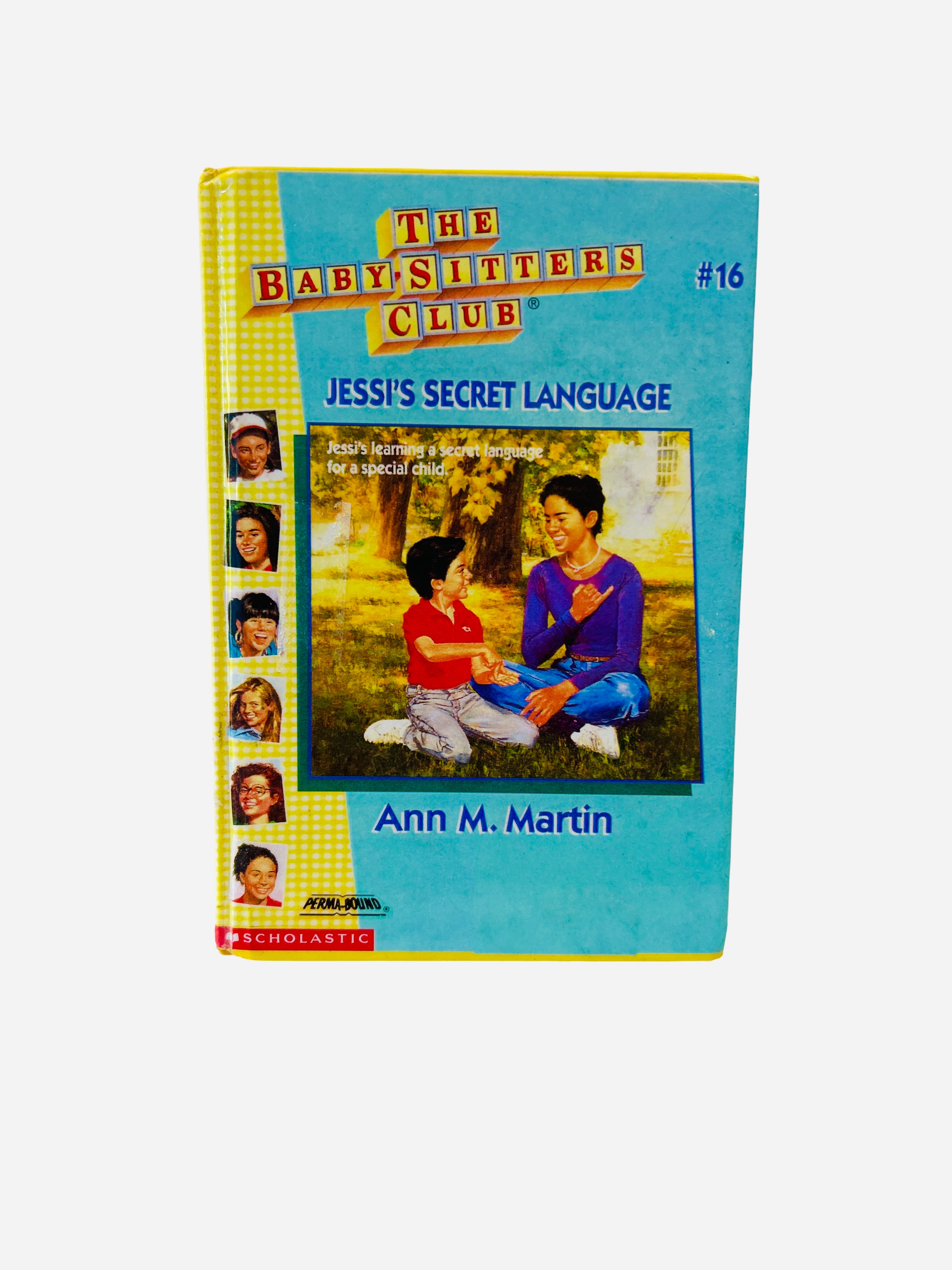 Jessi's Secret Language Baby-Sitters Club #16 ex-library Perma-Bound hardcover