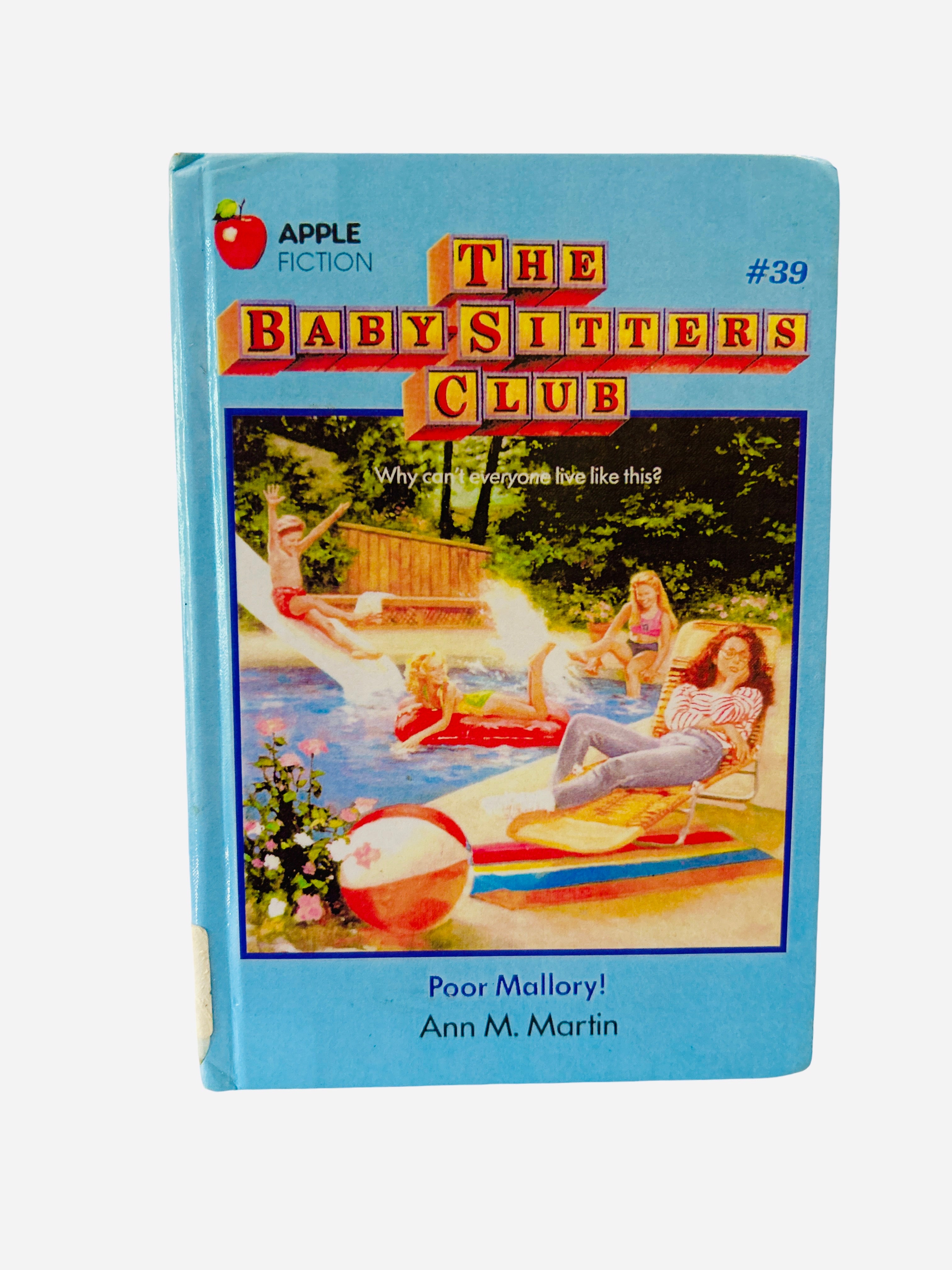 Poor Mallory! Baby-Sitters Club #39 ex-library Perma-Bound hardcover