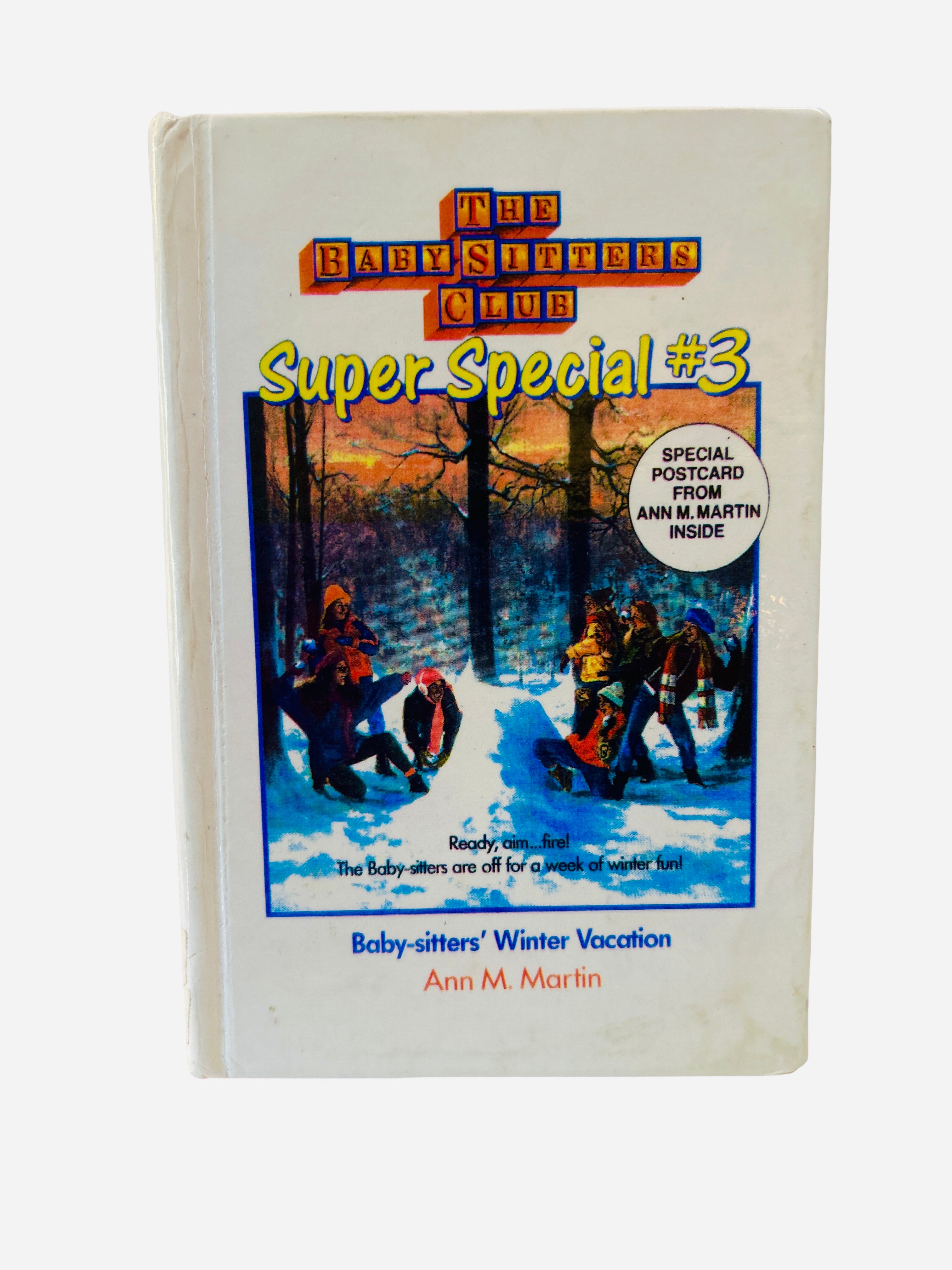 Baby-sitters' Winter Vacation BSC Super Special #3 ex-library Perma-Bound hardcover