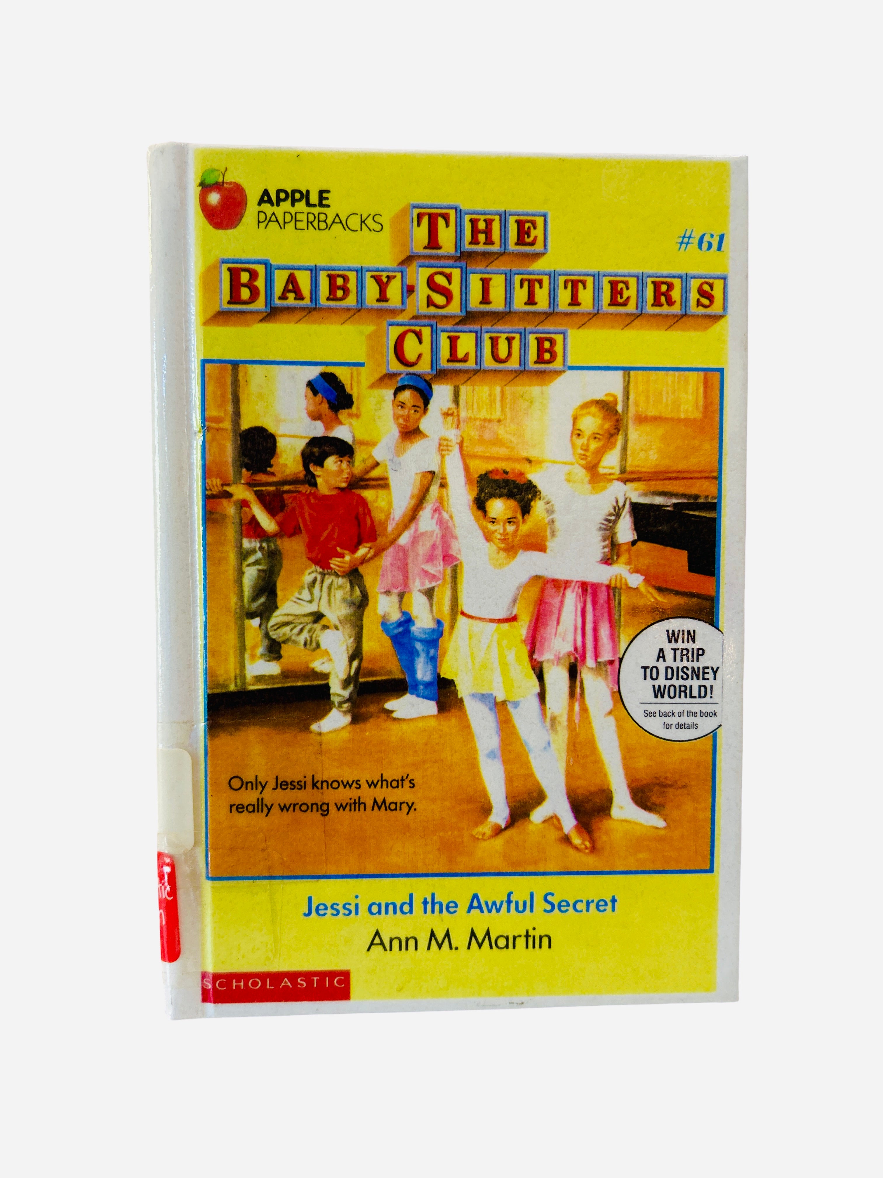 Jessi and the Awful Secret Baby-Sitters Club #61 ex-library Perma-Bound hardcover