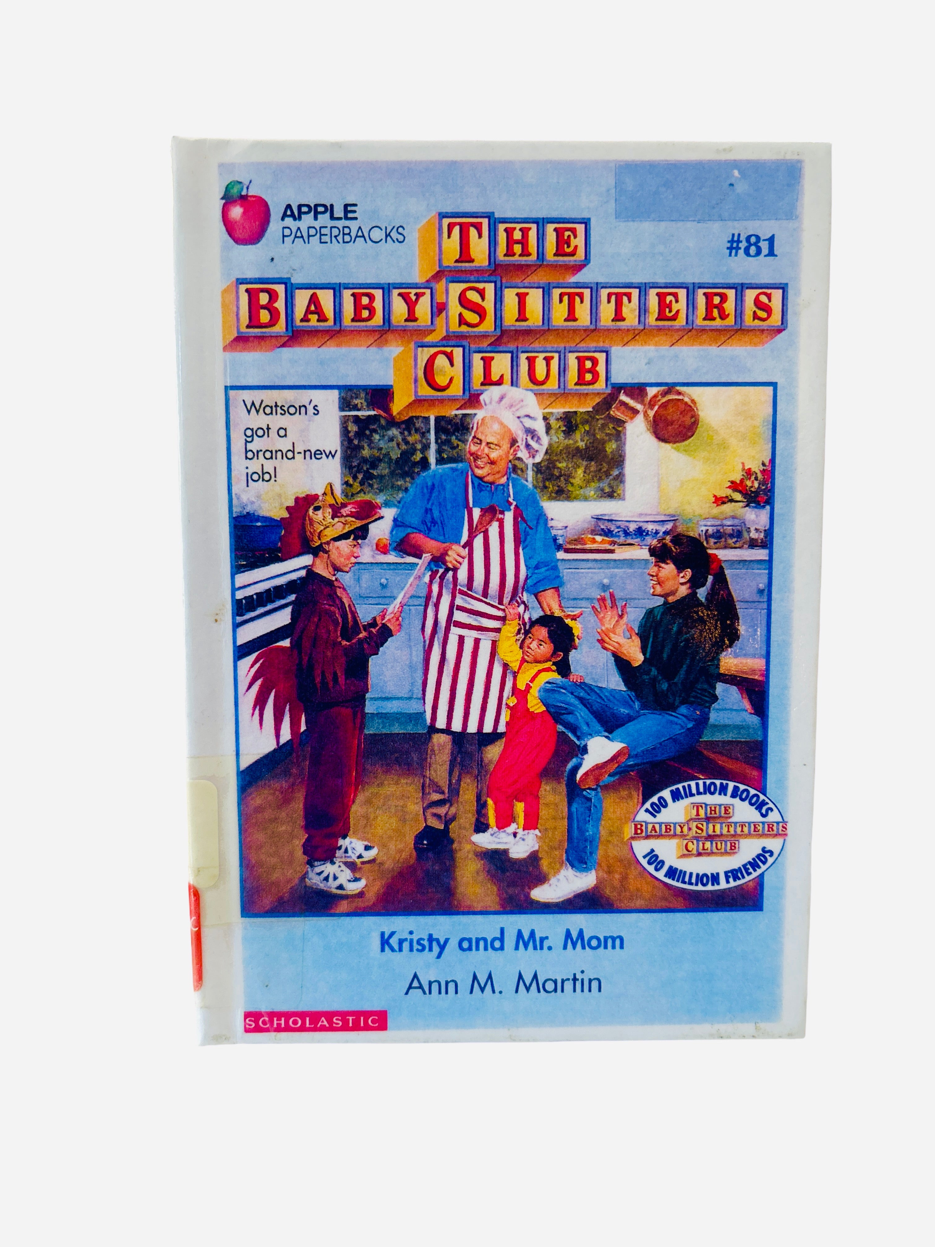 Kristy and Mr. Mom Baby-Sitters Club #81 ex-library Perma-Bound hardcover