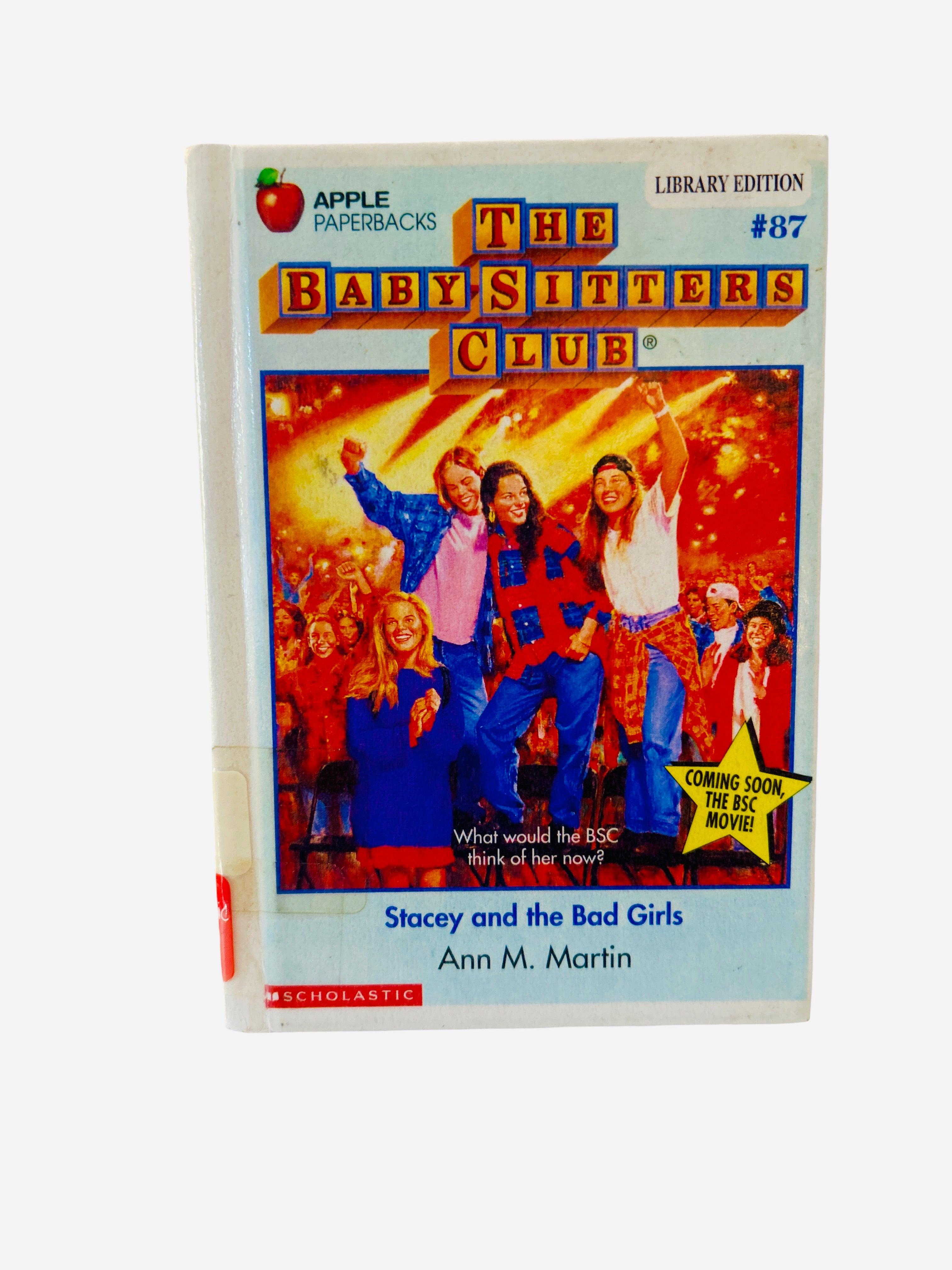 Stacey and the Bad Girls Baby-Sitters Club #87 ex-library Library Edition hardcover