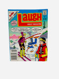 Laugh Digest Magazine No. 99 winter skiing cover
