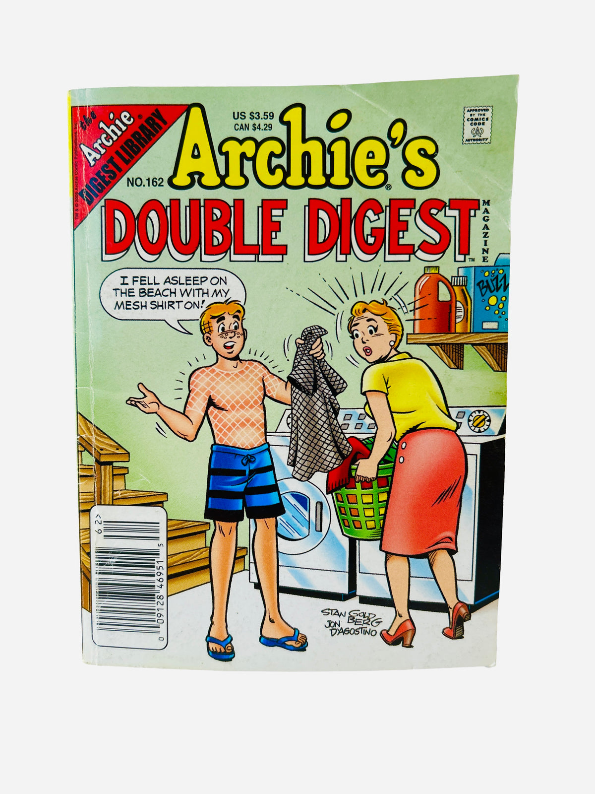 Archie's Double Digest Magazine No. 162 cover