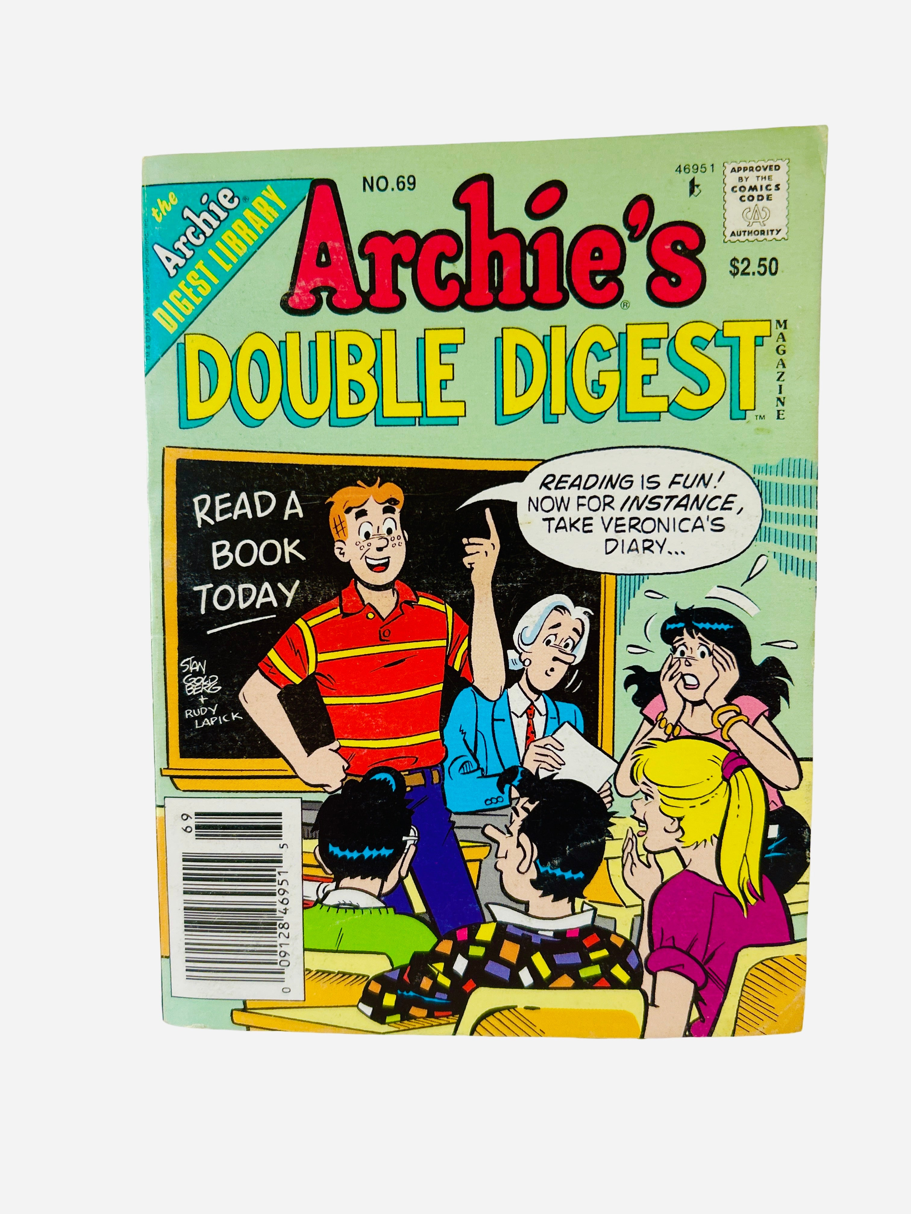 Archie's Double Digest Magazine No. 69 cover