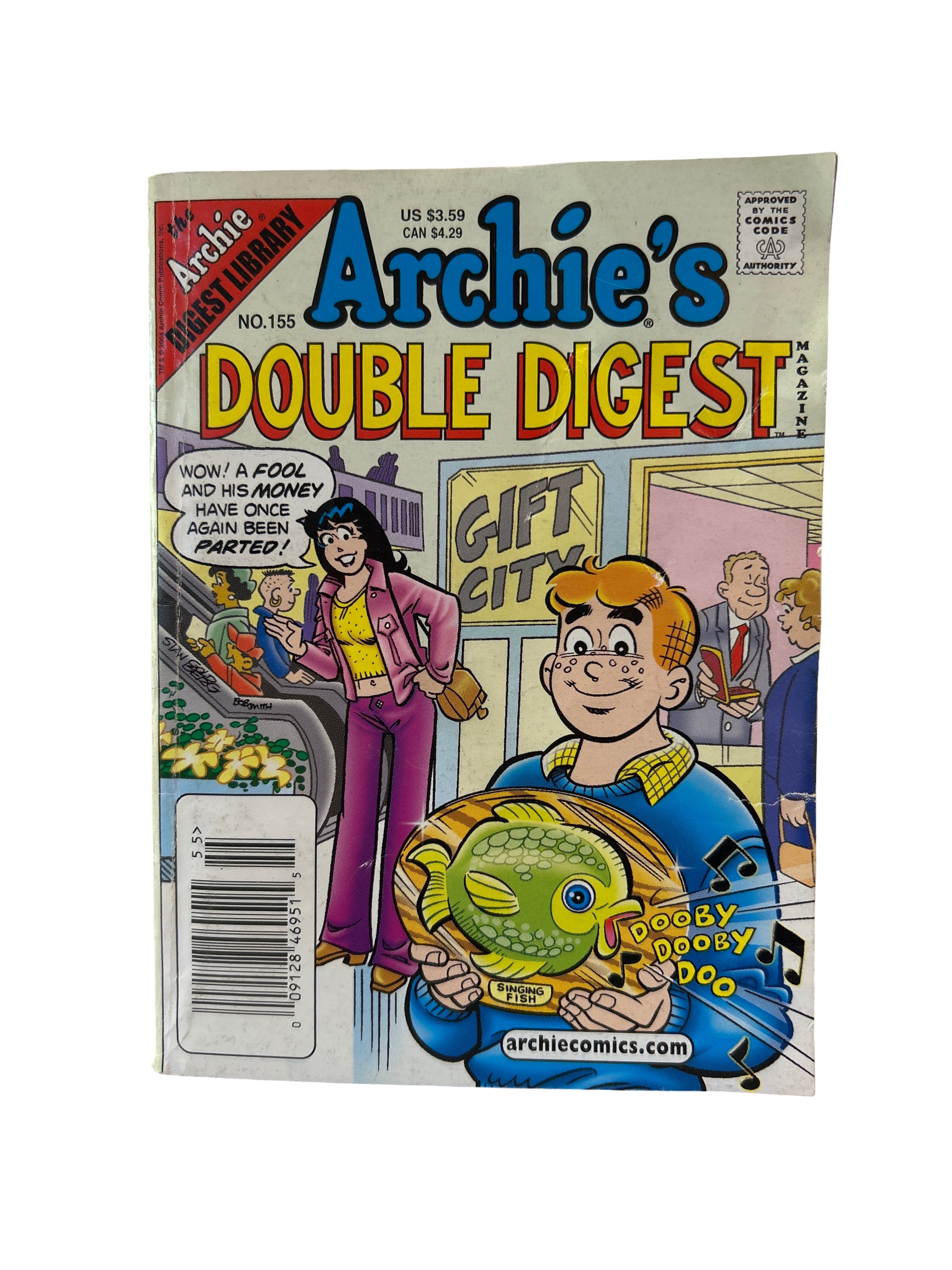 Archie's Double Digest Magazine No. 155 cover