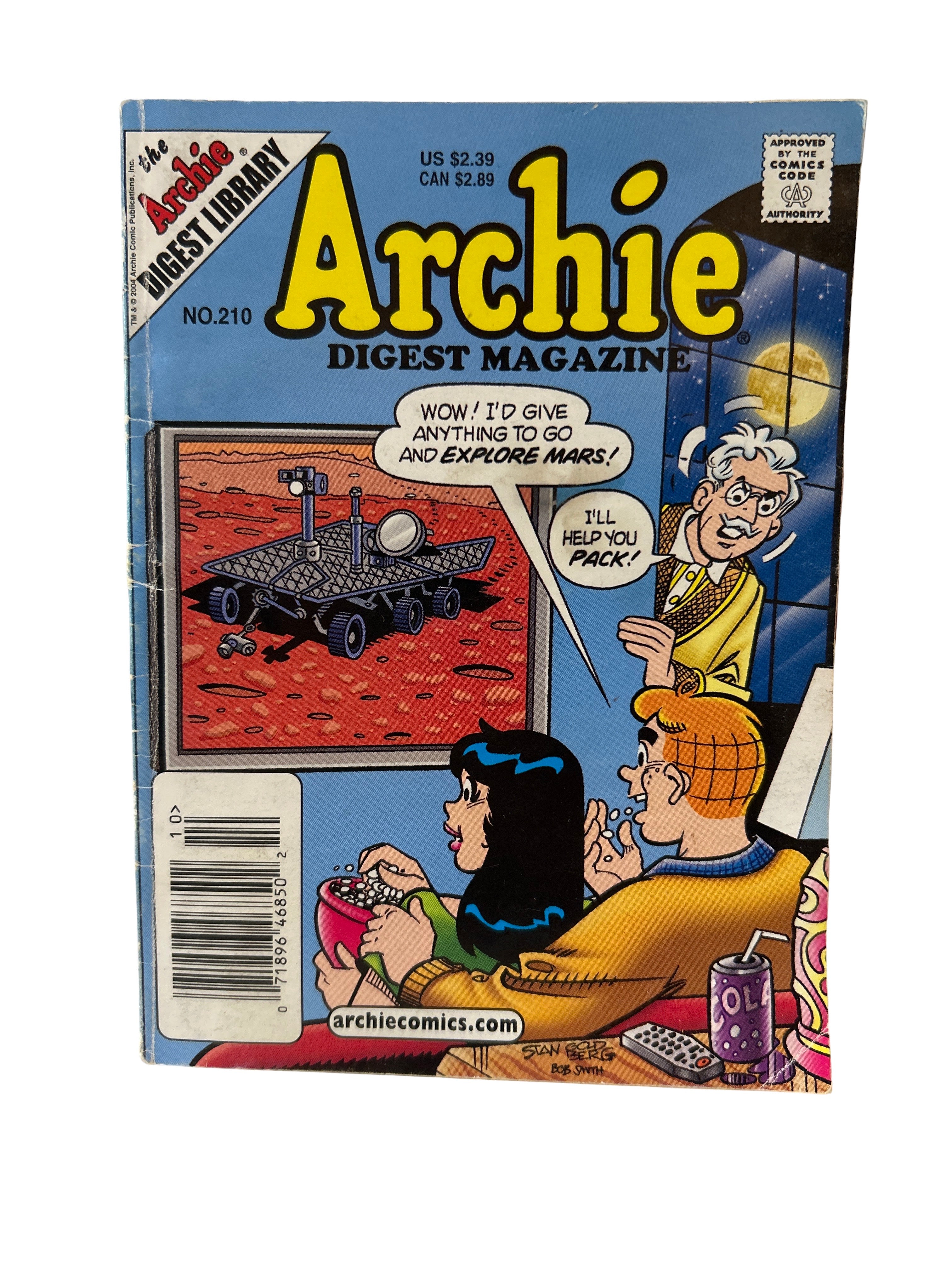 Archie Digest Magazine No. 210 cover