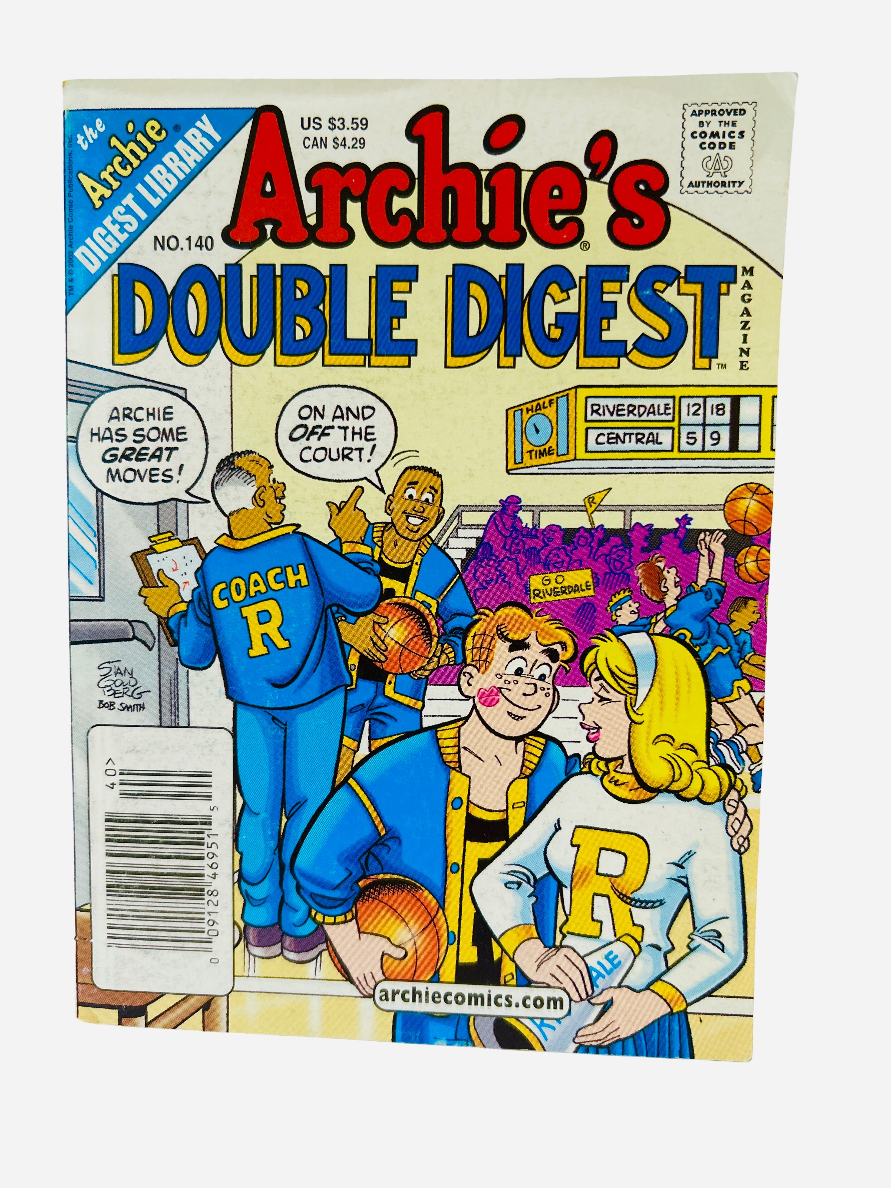 Archie's Double Digest Magazine No. 140 cover