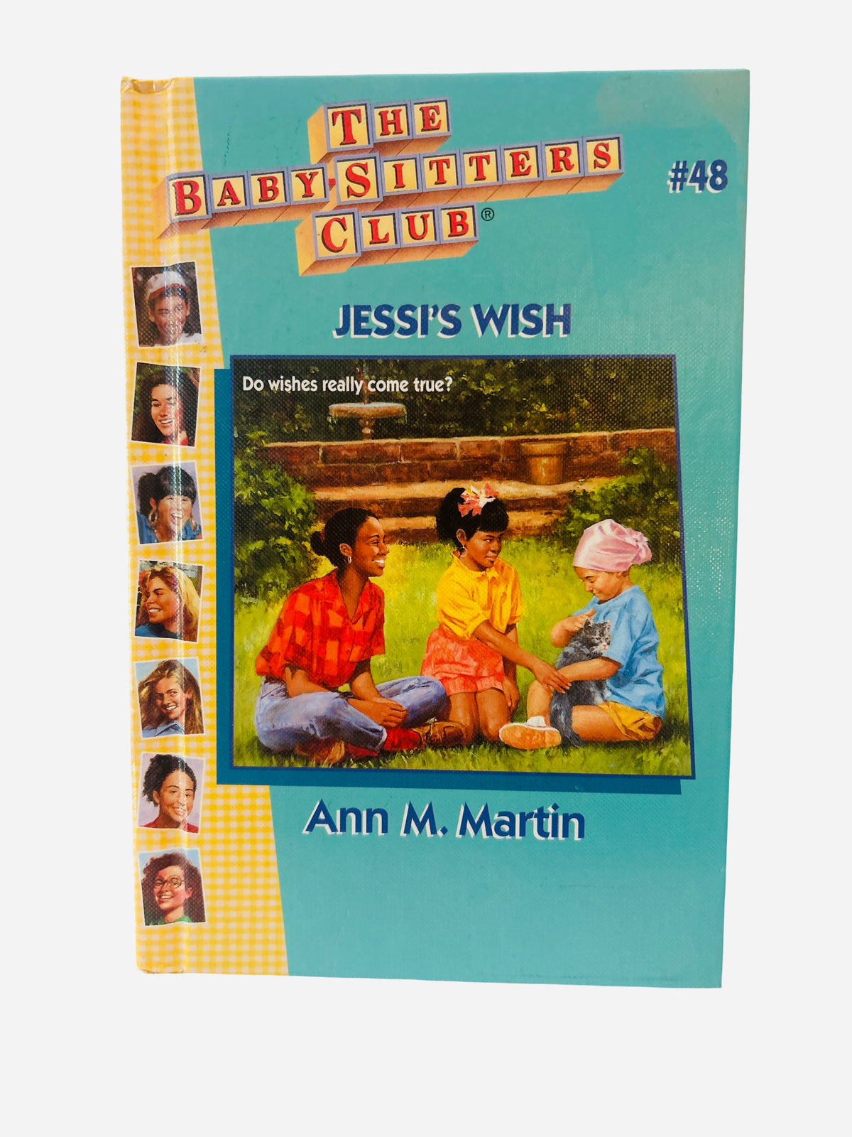Jessi's Wish Baby-Sitters Club #48 ex-library large print hardcover cover