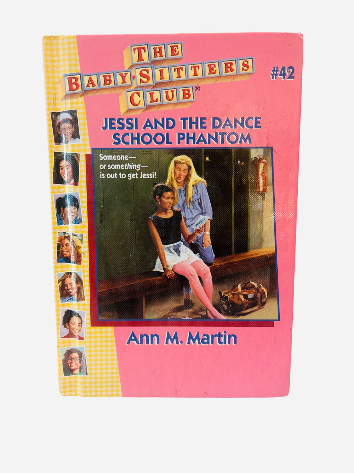 Jessi and the Dance School Phantom Baby-Sitters Club #42 ex-library large print hardcover cover