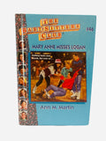 Mary Anne Misses Logan Baby-Sitters Club #46 ex-library large print hardcover cover