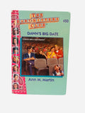 Dawn's Big Date Baby-Sitters Club #50 ex-library large print hardcover cover