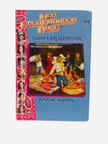 Dawn's Big Sleepover Baby-Sitters Club #44 ex-library large print hardcover cover