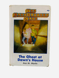 The Ghost at Dawn's House Baby-Sitters Club #9 ex-library large print hardcover cover