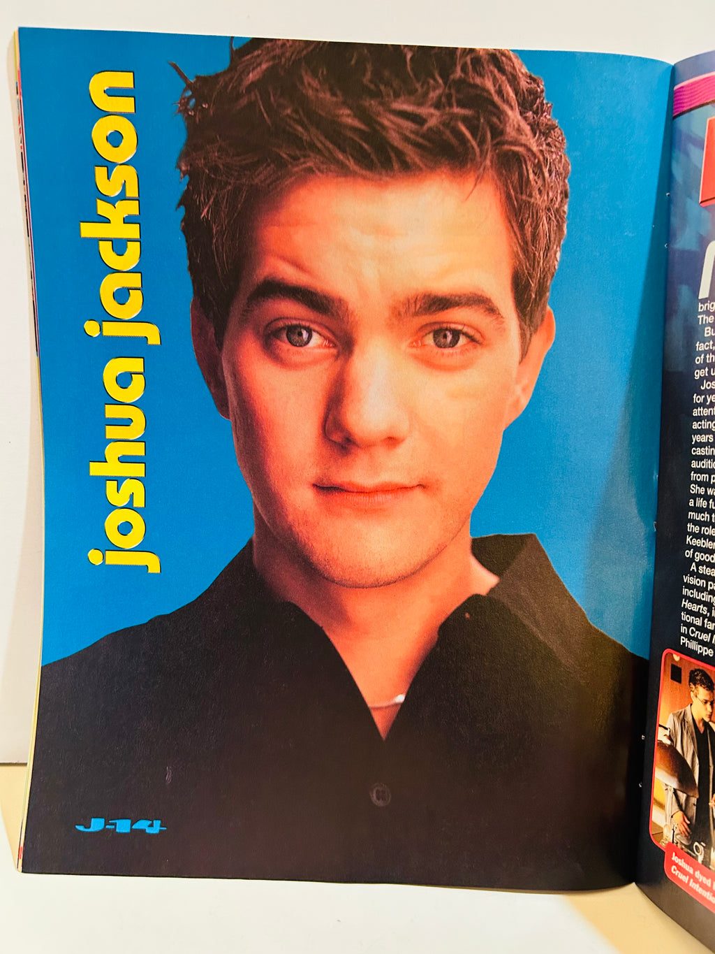 J-14 Magazine June 1999 – 7th Heaven cast feature page