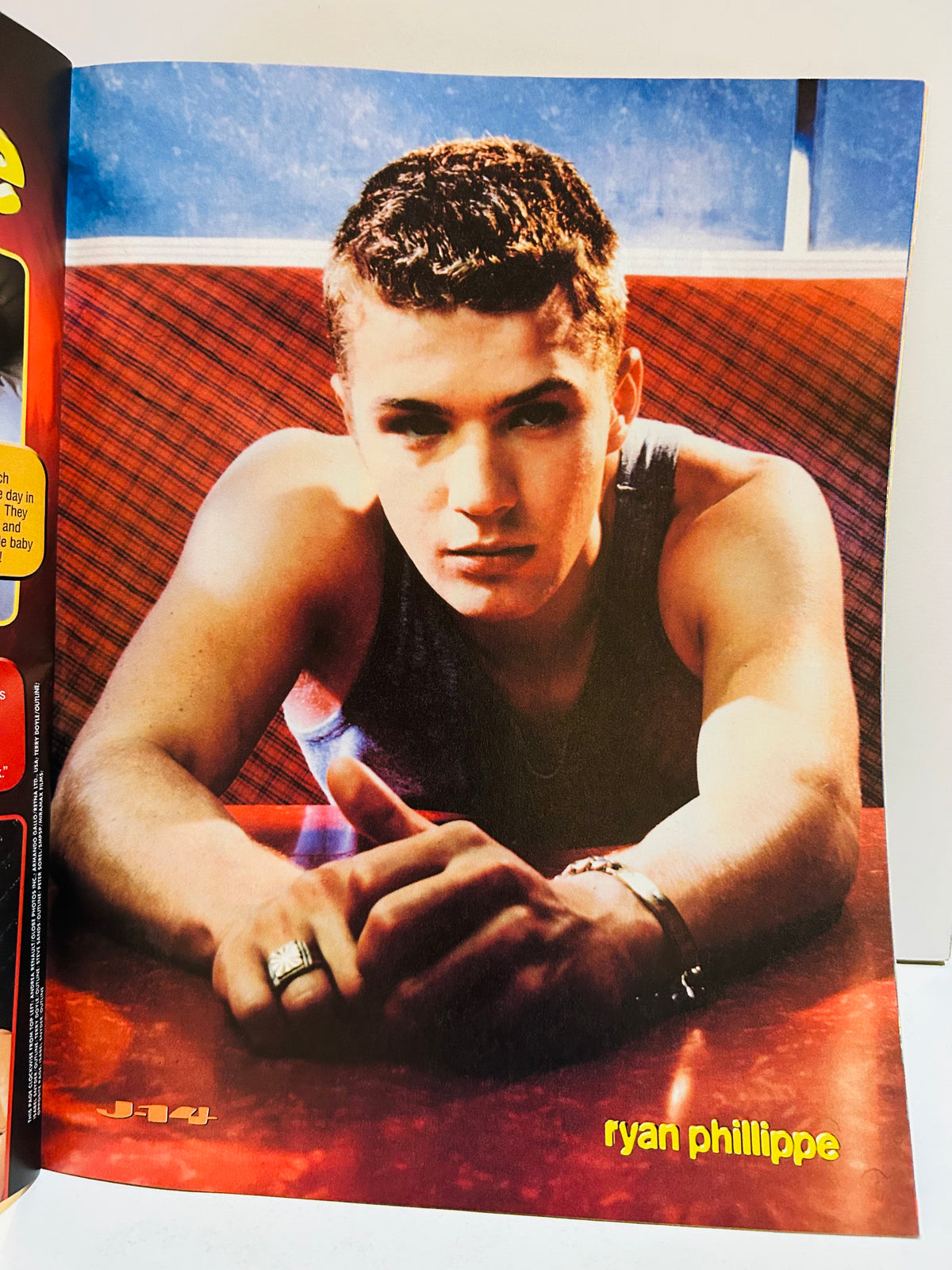J-14 Magazine June 1999 – Freddie Prinze Jr. feature page