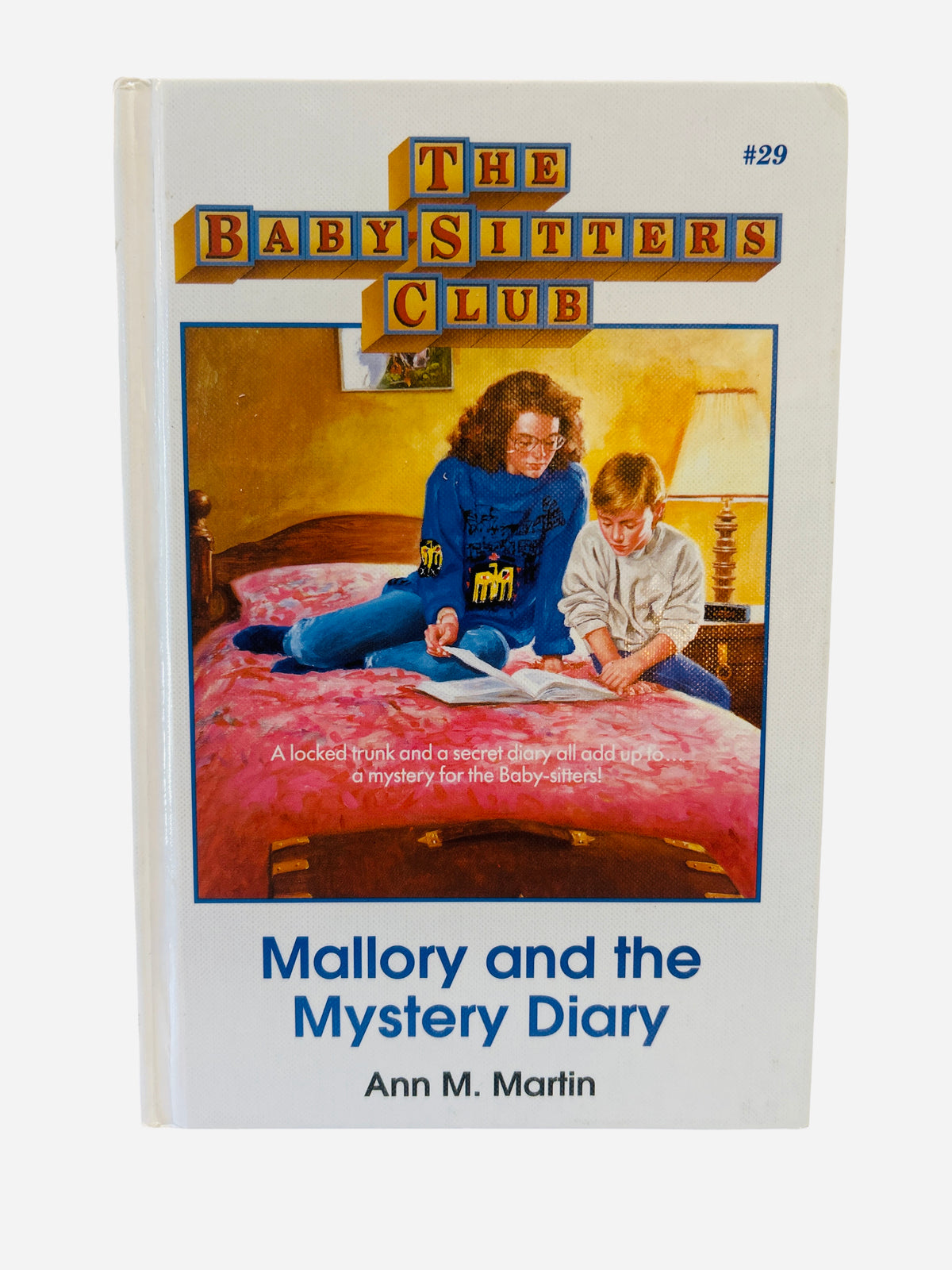 Mallory and the Mystery Diary – Baby-Sitters Club #29 ex-library hardcover front cover