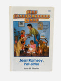 Jessi Ramsey, Pet-sitter – Baby-Sitters Club #22 ex-library hardcover front cover