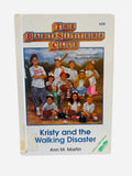 Kristy and the Walking Disaster – Baby-Sitters Club #20 ex-library hardcover front cover