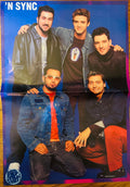 2001 Pop Star magazine poster featuring Nick and Aaron Carter