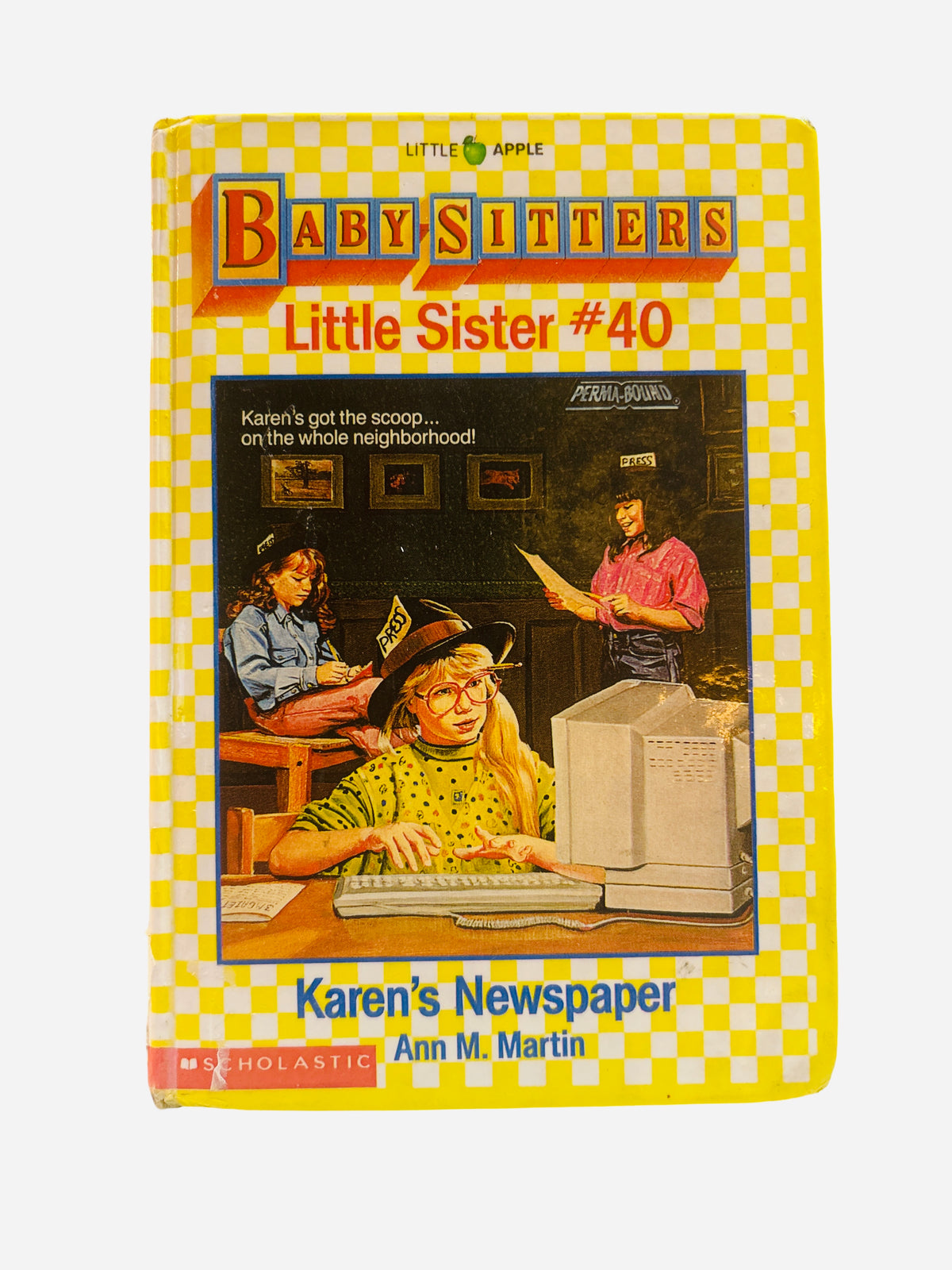 Karen's Newspaper Ex-Library Hardcover – Baby-Sitters Little Sister #40