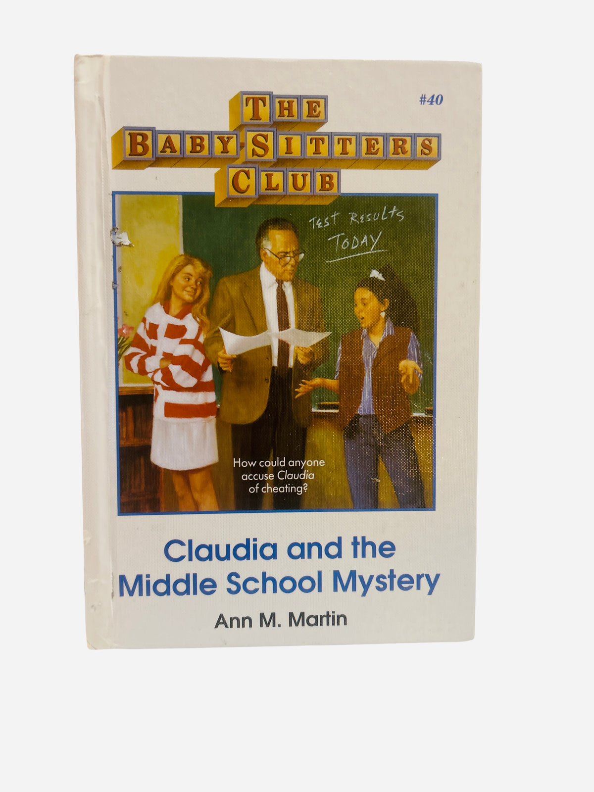 Claudia and the Middle School Mystery Ex-Library Hardcover – Baby-Sitters Club #40