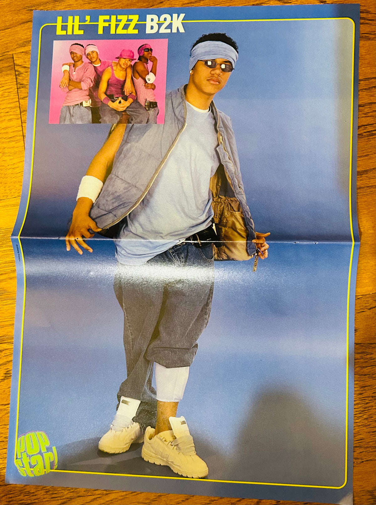 Pop Star magazine double-sided poster featuring Shane West
