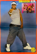 Pop Star magazine double-sided poster featuring Aaron Carter