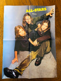 Hanson side of 1998 All-Stars double-sided poster