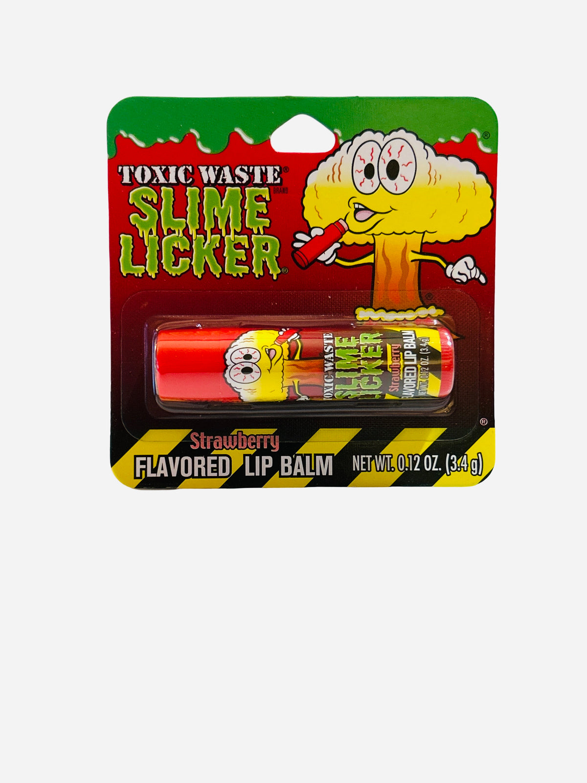 Toxic Waste Slime Licker Strawberry Flavored Lip Balm - 0.12 oz