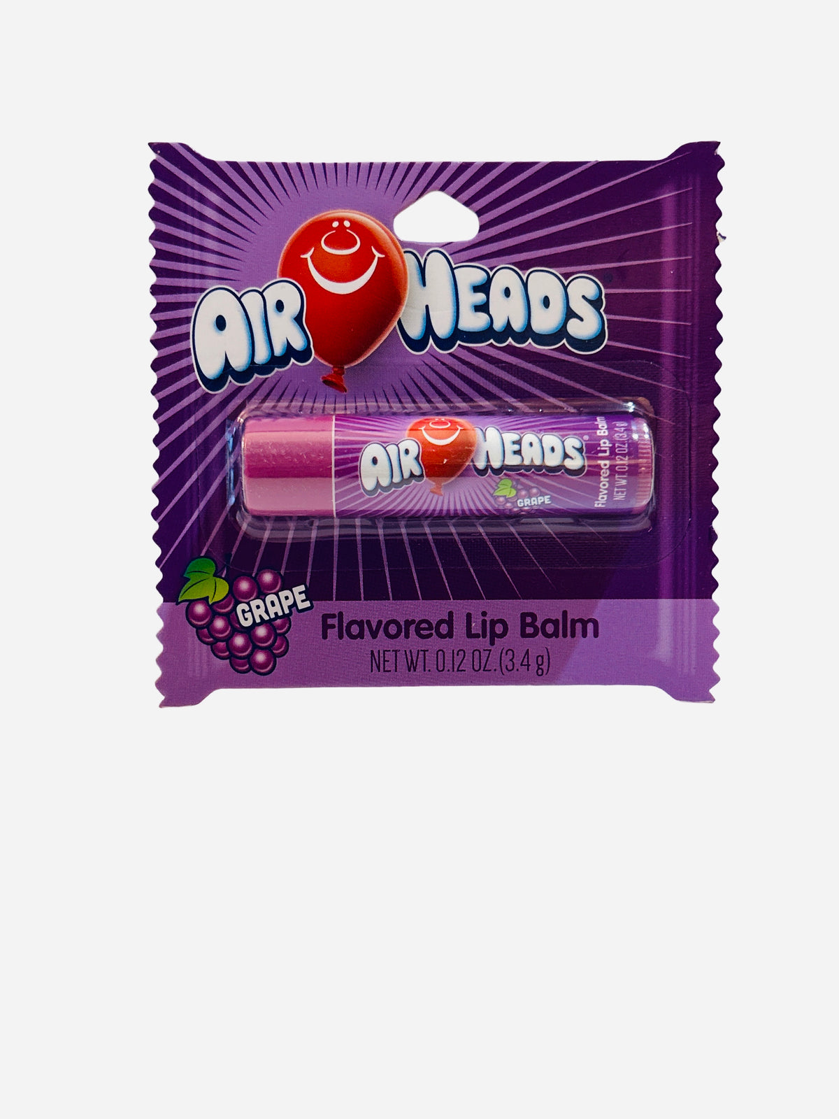 Airheads Grape Flavored Lip Balm - 0.12 oz