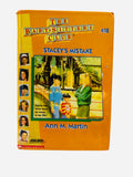 Stacey's Mistake Ex-Library Hardcover – Baby-Sitters Club #18