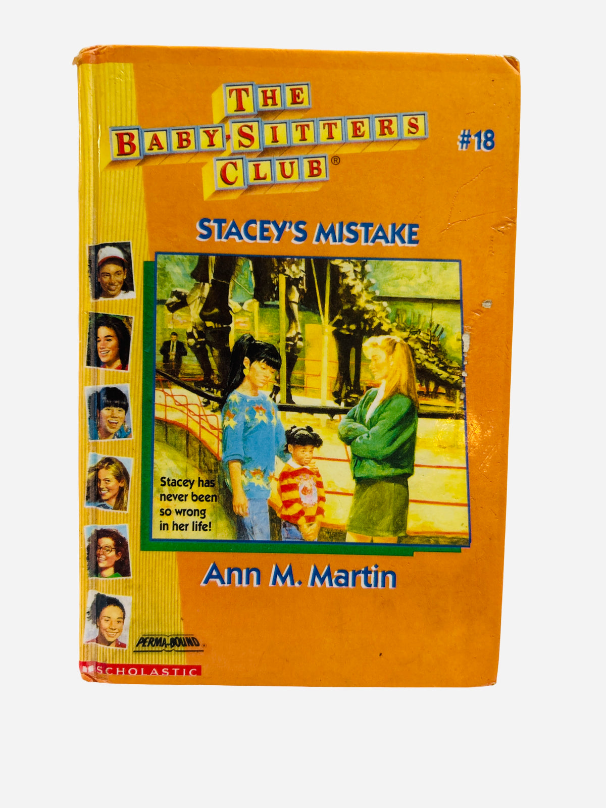 Stacey's Mistake Ex-Library Hardcover – Baby-Sitters Club #18