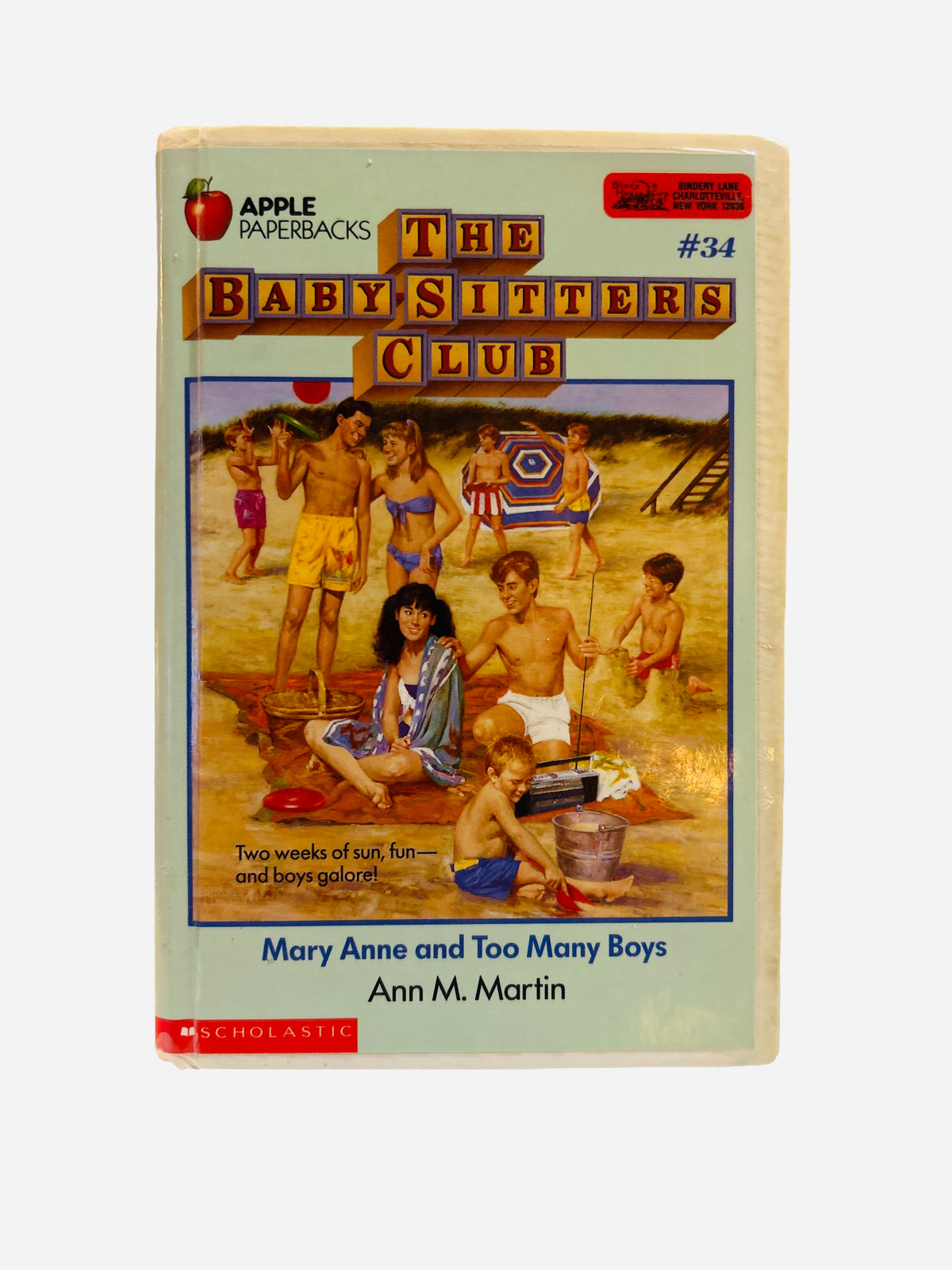 Mary Anne and Too Many Boys Ex-Library Hardcover – Baby-Sitters Club #34