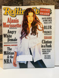 1995 Rolling Stone Angry White Female Alanis Morissette front cover