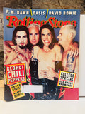 1995 Rolling Stone magazine front cover featuring the Red Hot Chili Peppers