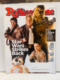 Rolling Stone December 17 to 31 2015 Star Wars Strikes Back cover with mailing label