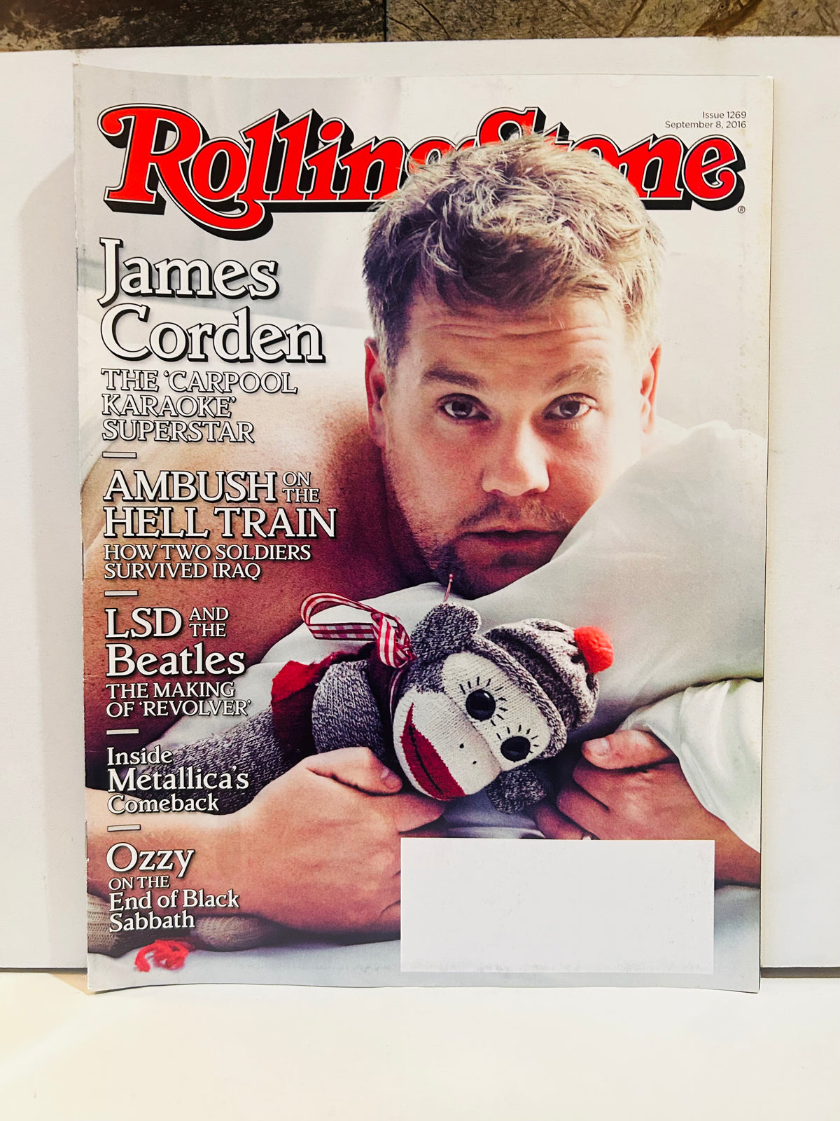 Rolling Stone September 8 2016 issue 1269 James Corden cover