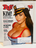Rolling Stone July 16-30 2015 issue 1239/1240 Kim Kardashian cover with mailing label