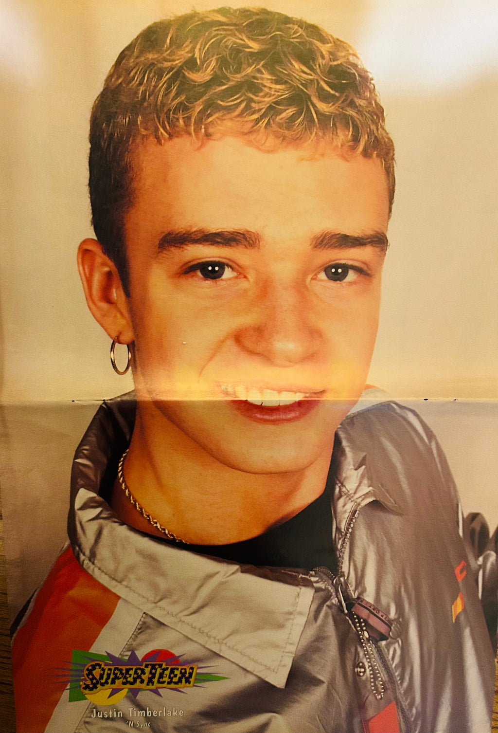 Justin Timberlake SuperTeen poster – solo close-up portrait