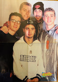 'N Sync SuperTeen poster – group casual photo in Reebok gear