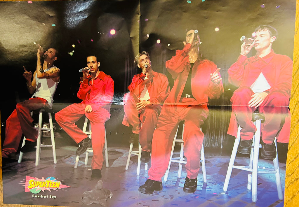 'N Sync SuperTeen poster – group casual photo